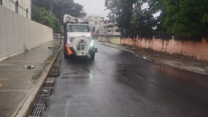 Alcaldía del DN intensifica operativos de limpieza por incidencia de lluvias