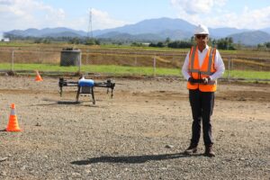 Agricultura recibe 5 drones multifuncionales de la República Popular China