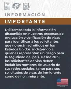 Embajada de EE. UU. en RD reitera requisito de redes sociales para solicitantes de visa