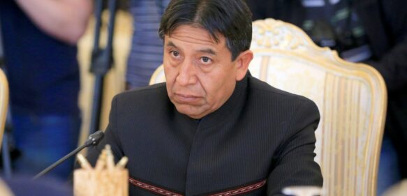 Vicepresidente de Bolivia, David Choquehuanca, y seis ministros dan positivo a Covid-19
