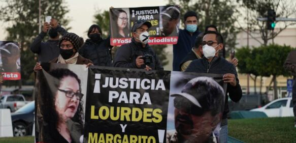 Asesinatos de periodistas desatan protestas en México para exigir justicia al Gobierno