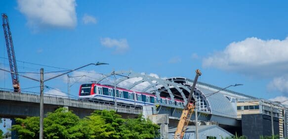 Opret continúa trabajos de ampliación; informa suspensión de servicio en el tramo elevado del Metro durante feriado