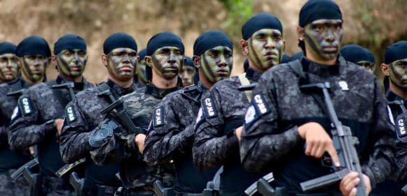 Despliegan cuerpos de seguridad en una zona montañosa de Venezuela tras balaceras con organizaciones criminales