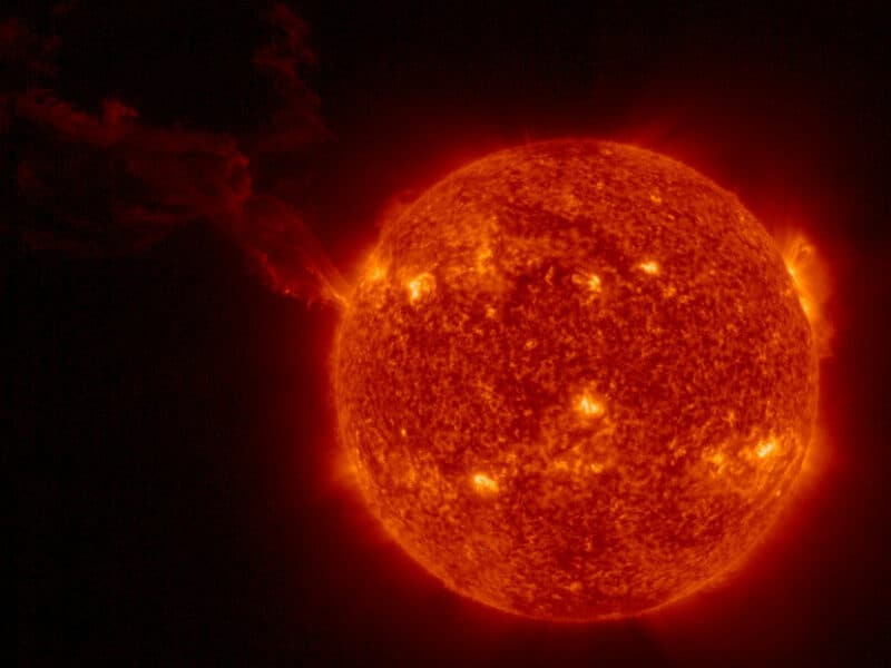 Captan la mayor erupción solar jamás observada en una sola imagen