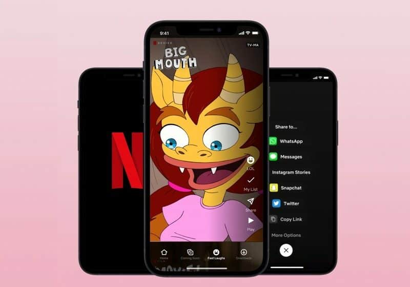 Netflix añade la opción de videos cortos, similares a TikTok en su app