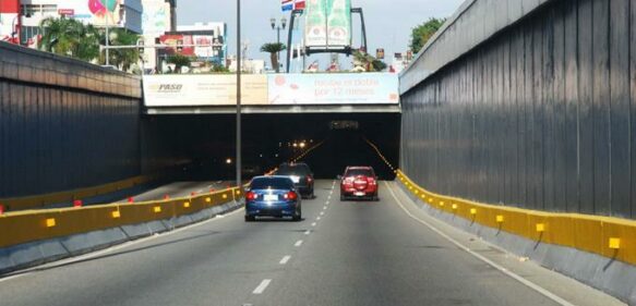 Informan iluminarán el túnel de la avenida 27 de febrero y el puente Ramón Matías Mella