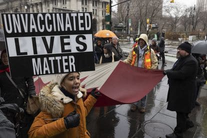 Nueva York despide a más de 1400 empleados por no vacunarse contra la Covid-19