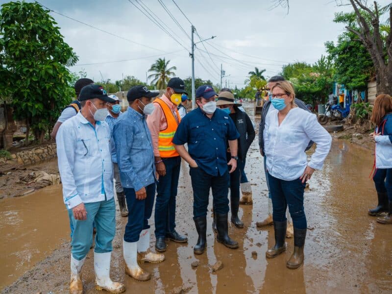 Gobierno dominicano ejecuta acciones rápidas en apoyo a familias afectadas por lluvias en Montecristi