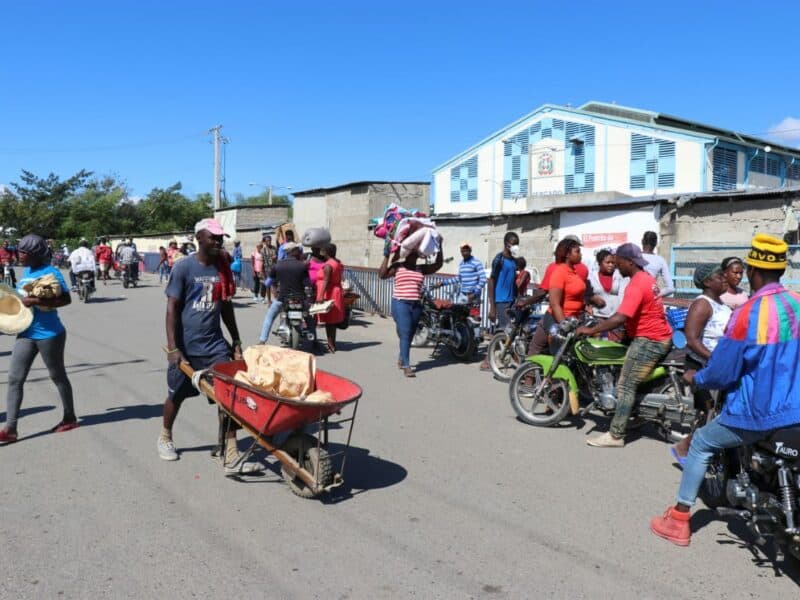 Protestas al norte de Haití afecta actividad comercial del Mercado Fronterizo de Dajabón