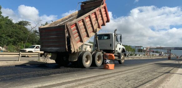 MOPC deja iniciados los trabajos de reconstrucción de la autopista Joaquín Balaguer