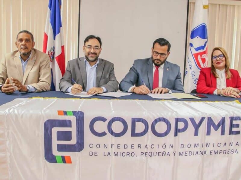 Inaguja y CODOPYME firman trascendental convenio para impulsar desarrollo de mipymes y empresas textiles