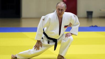 Vladimir Putin, suspendido como presidente honorario de la Federación Internacional de Judo