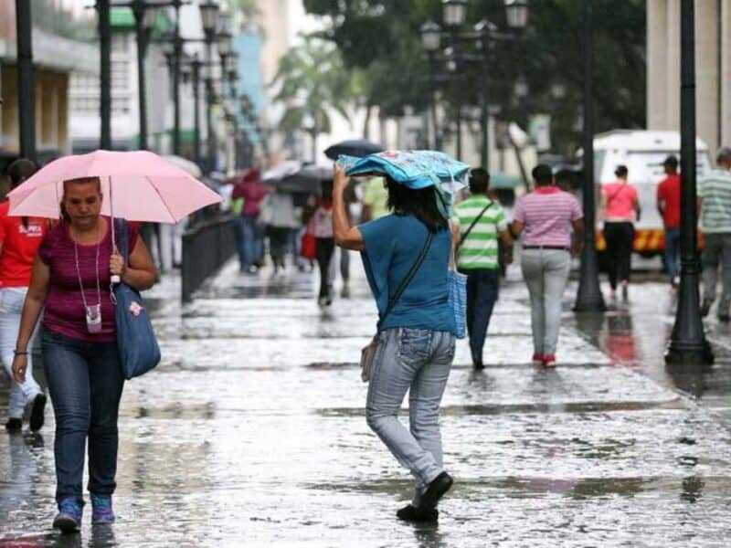 Onamet pronostica lluvias en varios puntos del país