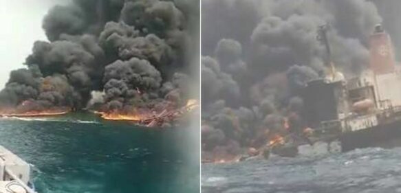 Explosión de gran plataforma petrolera nigeriana deja diez desaparecidos