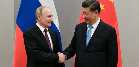 Presidentes Xi y Putin se reúnen y enfrentan a Occidente
