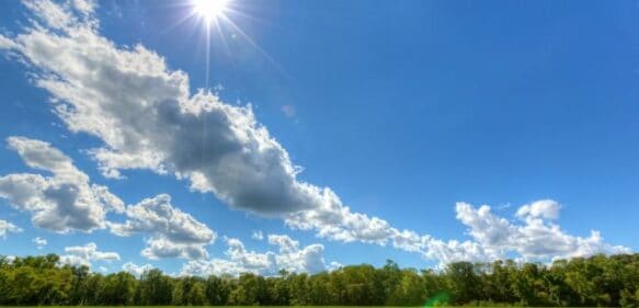 Onamet pronostica un cielo soleado con pocas lluvias para hoy