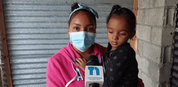 Joven de Barahona pide ayuda ubicar al padre de su hija que se encuentra enferma