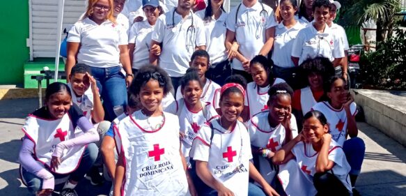 Cruz Roja Dominicana filial Herrera  brinda asistencia en Carnaval 2022