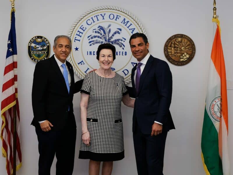 Sonia Guzmán dinamiza la relación política y comercial del país con la ciudad de Miami