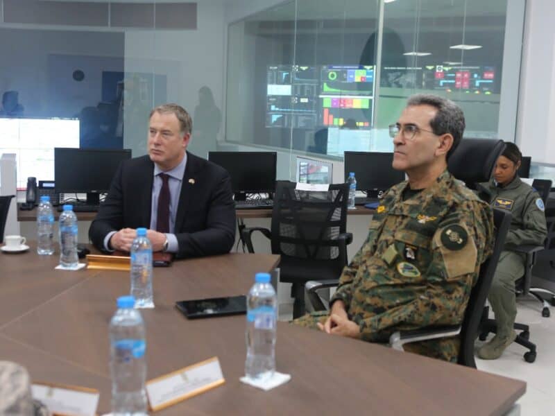 Subsecretario de Defensa de EU visita  al titular del Ministerio de Defensa de RD