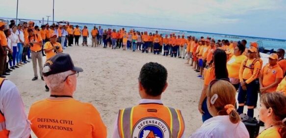 De cara a Semana Santa, Defensa Civil realiza jornada de reforzamiento en primeros auxilios y rescate acuático