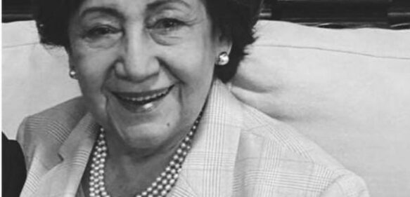 Fallece de un infarto Rosa Gómez de Mejía exprimera dama