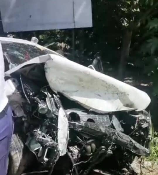 Accidente de tránsito en Constanza deja dos personas muertas y dos heridos