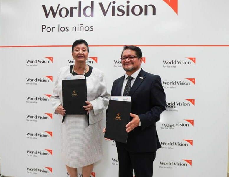 World Vision República Dominicana e INAIPI firman en favor de la niñez vulnerable