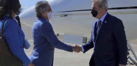 Presidente Luis Abinader llega a Costa Rica