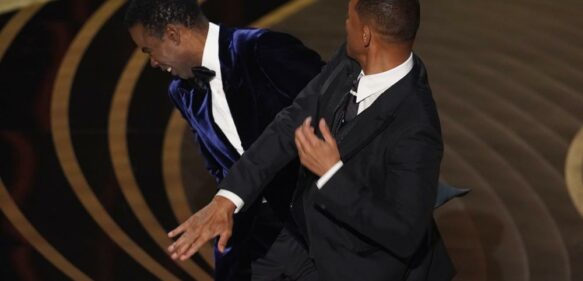 Will Smith es vetado por 10 años de los Oscar por bofetada