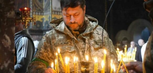 Ucrania celebró la Pascua ortodoxa bajo las bombas