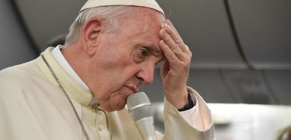 El papa Francisco: “Mi salud es caprichosa”