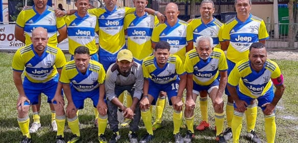 Zona norte juega segunda ronda Liga Nacional de Fútbol para Veteranos