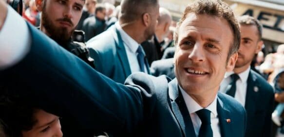 Macron reelegido presidente de Francia, según las primeras proyecciones