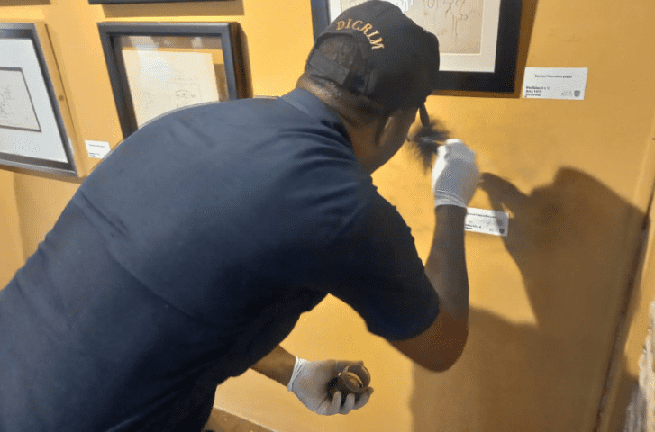 P.N.  investiga robo de obra del pintor Iván Tovar en Museo de las Casas Reales