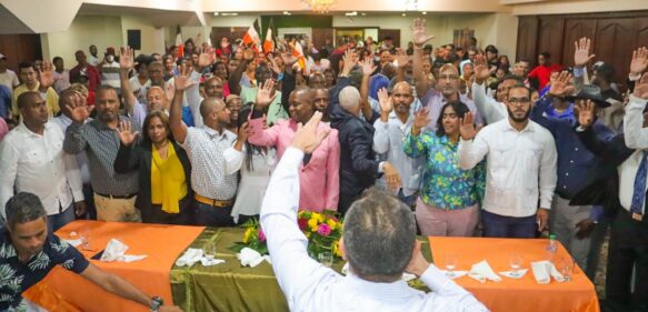El Partido MODA juramenta sus nuevas autoridades en la provincia Santo Domingo