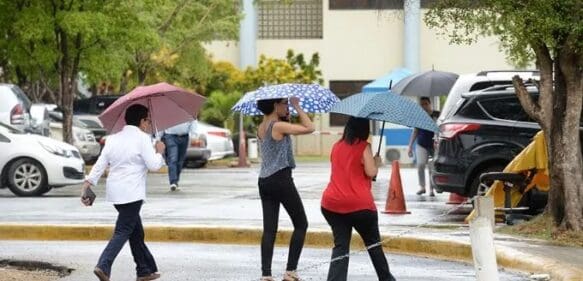 Onamet: Frente frío provocará lluvias en algunas localidades del país
