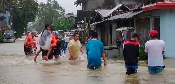 Elevan a 167 los muertos por la tormenta Megi en Filipinas
