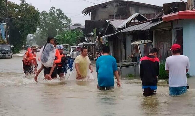 Elevan a 167 los muertos por la tormenta Megi en Filipinas
