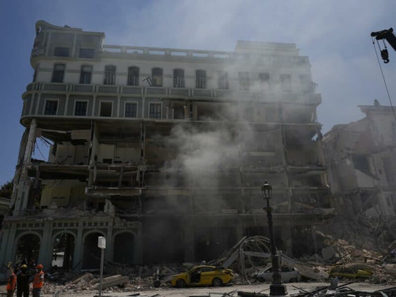 Al menos nueve muertos en explosión de hotel de La Habana