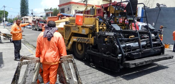Deligne Ascención: Programa de asfaltado del Gran Santo Domingo supera los 6 mil millones de pesos