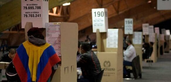 Colombia vota hoy para elegir un nuevo presidente