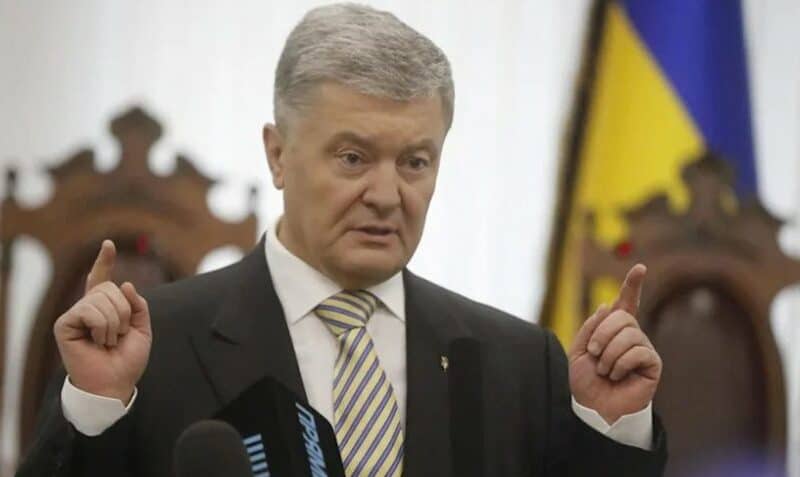 Expresidente ucraniano Poroshenko denuncia que se le impide salir del país
