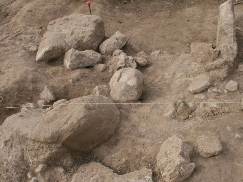 Descubren estatuas de dos boxeadores de 3.000 años en la isla italiana de Cerdeña