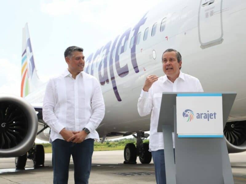 Arajet recibe su segunda aeronave y promueve cuidado del Medio Ambiente