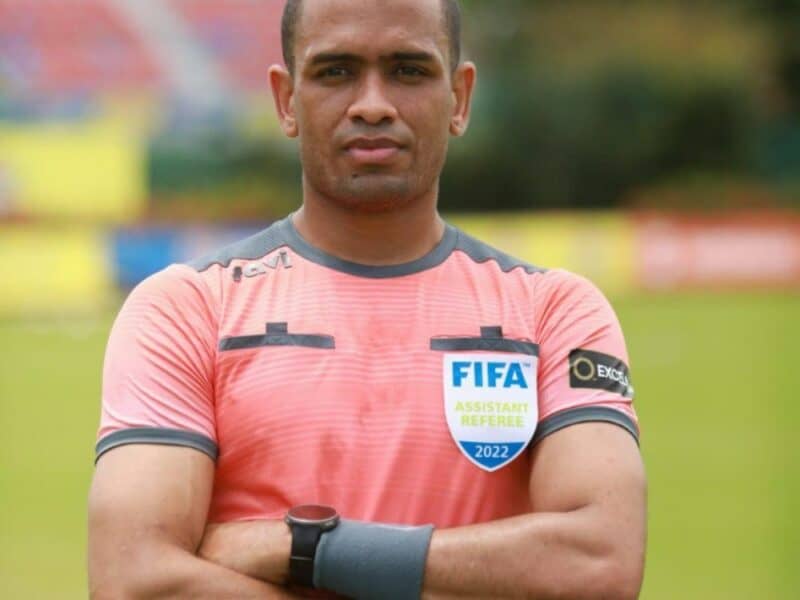 Raymundo Feliz, primer árbitro dominicano en un Mundial de Fútbol