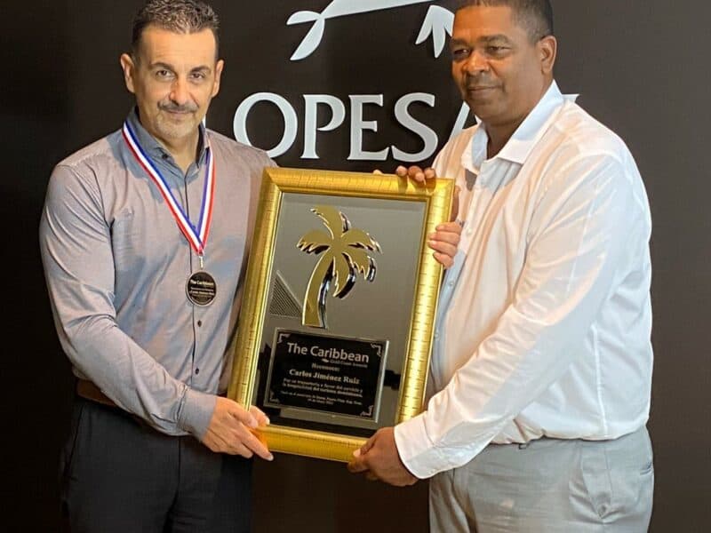 The Caribbean Gold Coast Awards en su vigésima versión: Reconocen a Carlos Jiménez Ruiz, de Lopesan Hotel Group