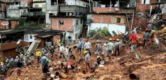 Al menos 28 muertes en el nordeste de Brasil debido a las fuertes lluvias
