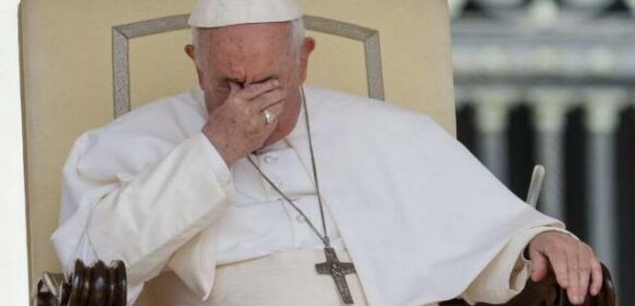El papa dice que se ha desatado “una violencia diabólica” sobre Ucrania