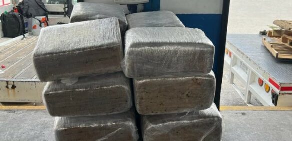 Decomisan en México 200 kilos de marihuana enviados por paquetería